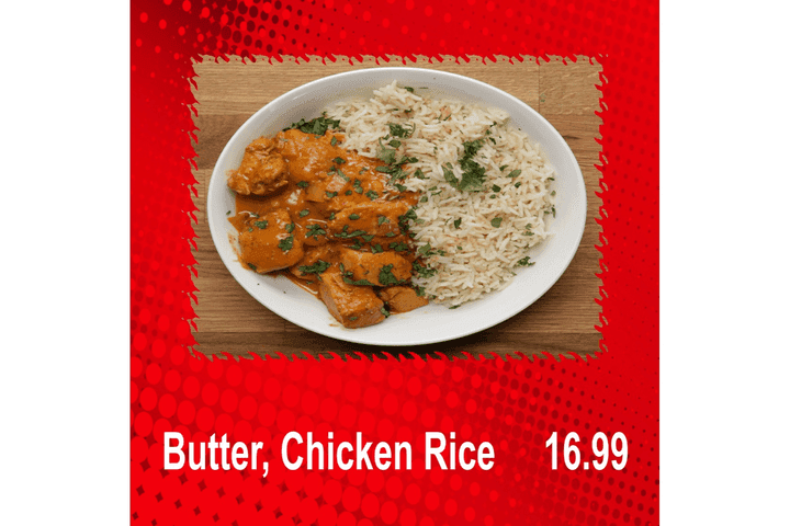 Butter Chicken Rice